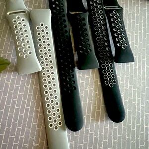 New 3 pack Charge 3/4 Sport Silicone Watch Bands